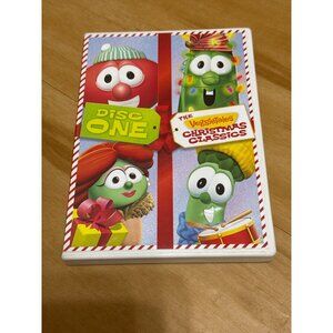 VeggieTales Christmas Classics Disc 1 DVD Family-Friendly Holiday Entertainment